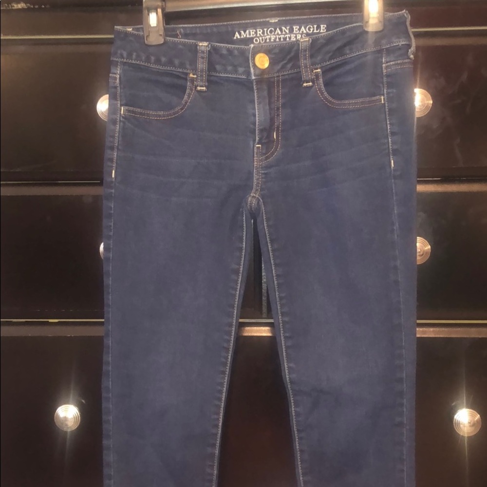 Dark wash jeans